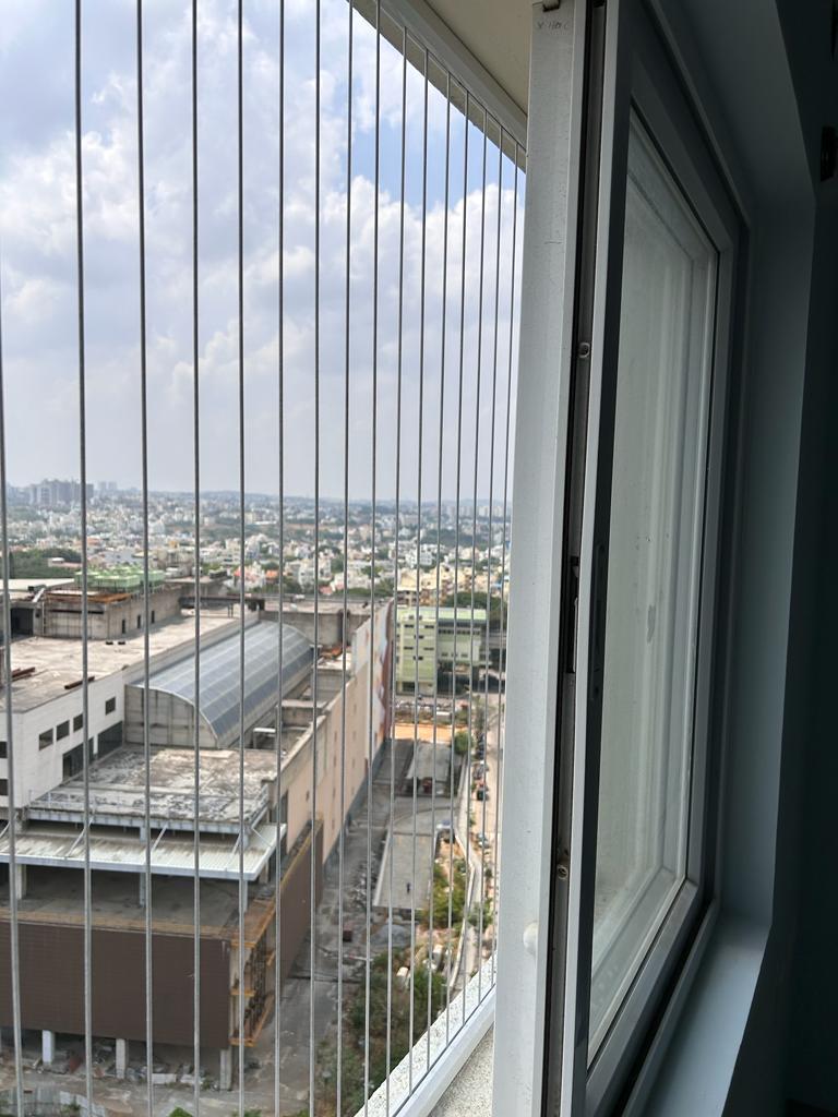Invisible Grills for Balcony